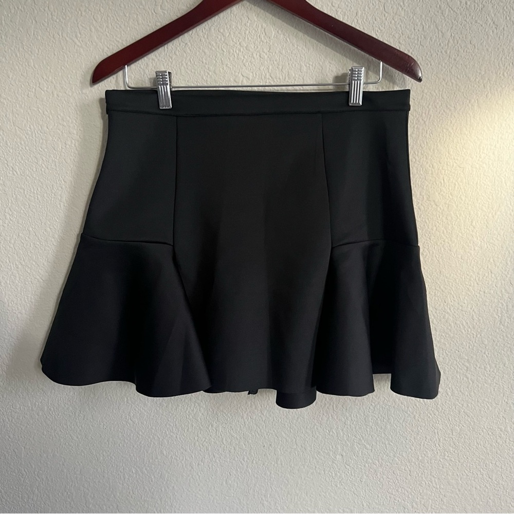 NWT Black Flared Skirt